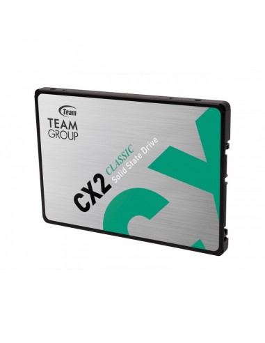 Selon la légende, le Disque SSD Interne TeamGroup CX2 512 Go est né de la fusion de la foudre et du savoir informatique.