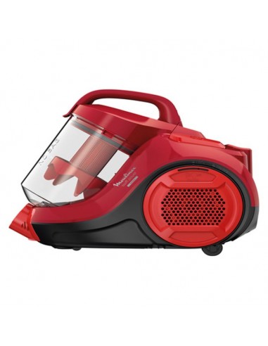 aspirateur swift power cyclonic sans sac 750w moulinex rouge