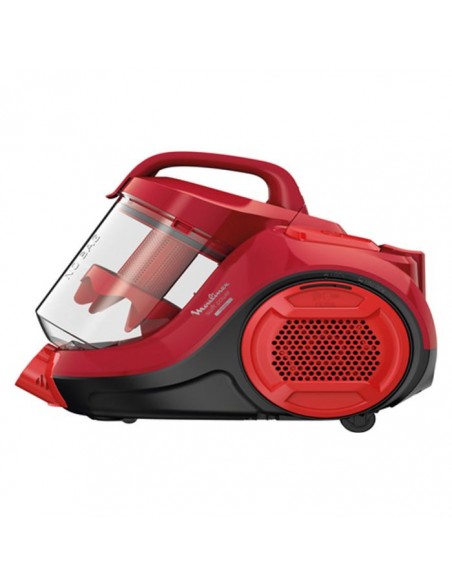 aspirateur swift power cyclonic sans sac 750w moulinex rouge