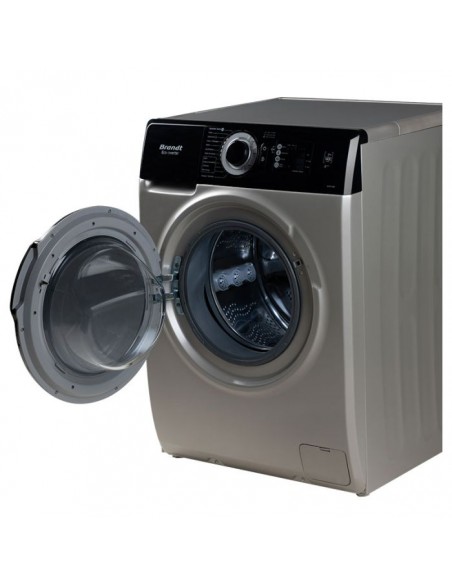 Lave Linge Frontale BRANDT BAM84SBL 8Kg - Silver