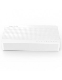 Switch De Bureau TENDA S108V8 ETHERNET 8 PORTS 10/100 MBPS - BLANC (S108) chez oxtek 2