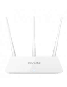 Routeur WIFI TENDA F3 300 MBPS 3 * 5DBI ANTENNES - BLANC (TENDA-F3) chez oxtek