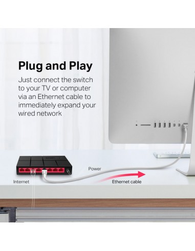 Switch De Bureau 8 PORTS MERCUSYS...