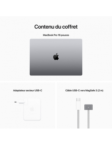 Apple MacBook Pro 16" -M2 Pro-512Go... Apple MacBook Pro 16" -M2 Pro-512Go...
