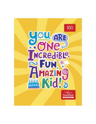 Cahier 100 PIQUÉ YAMAMA SUPER 96P avec Couverture Carton - Fournitures Scolaires de Qualité