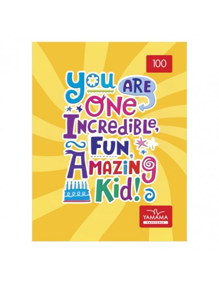 Cahier 100 PIQUÉ YAMAMA SUPER 96P avec Couverture Carton - Fournitures Scolaires de Qualité