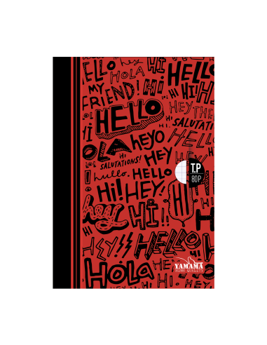 Cahiers TP Piqués YAMAMA SYS 80P 80GR GM