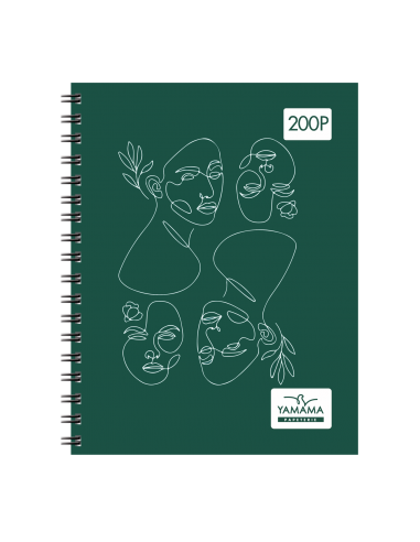 Cahier wiro YAMAMA 200P PF Couverture...
