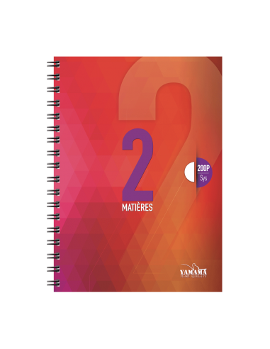 Cahier wiro YAMAMA Multi-matière 200P... Cahier wiro YAMAMA Multi-matière 200P...