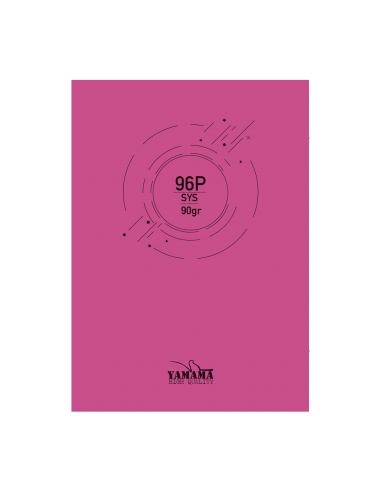 Cahier Piqûre 96P YAMAMA Uni SYS...