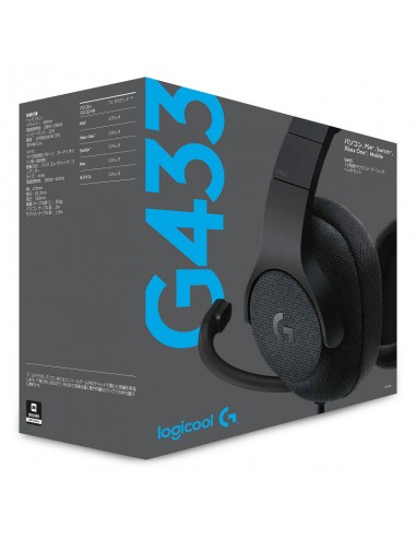 Casque Micro Gaming LOGITECH G433