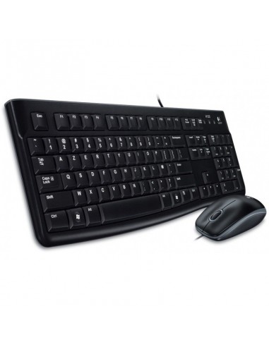 Ensemble Clavier Souris USB Logitech mk120