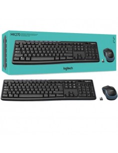 Ensemble Clavier et Souris LOGITECH MK270 Noir 2
