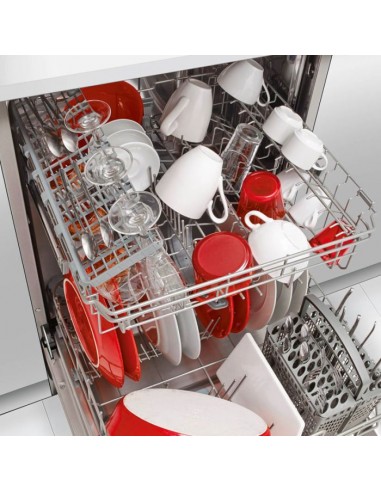 Lave Vaisselle Semi Encastrable BRANDT 14 Couverts Noir + 13 Capsules Finish