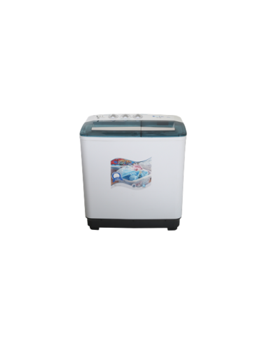 Machine à Laver BIOLUX Semi-Automatique 10Kg - Blanc (DT100)