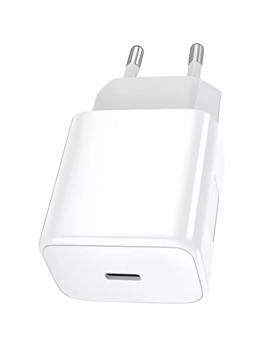 Chargeur Infinix XC06 1 Port Type-C Vers Type-C - Blanc Chargeur Infinix XC06 1 Port Type-C Vers Type-C - Blanc
