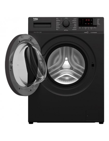 Lave Linge Frontale BEKO WUE7612XAA 7Kg - Noir