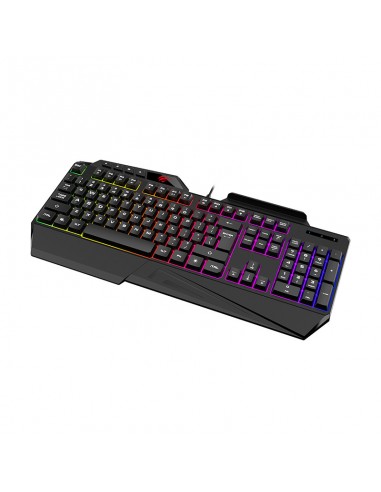 Clavier Gaming Havit KB488L / RGB / Noir