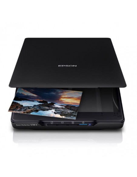 Scanner de photos et de documents EPSON Perfection V39II A4 - Noir(B11B268401) Scanner de photos et de documents EPSON Perfection V39II A4 - Noir(B11B268401)