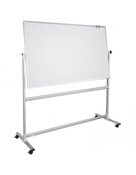 Tableau Blanc 2x3 Magnetique Double Face Pivotant / 90 x 120 cm