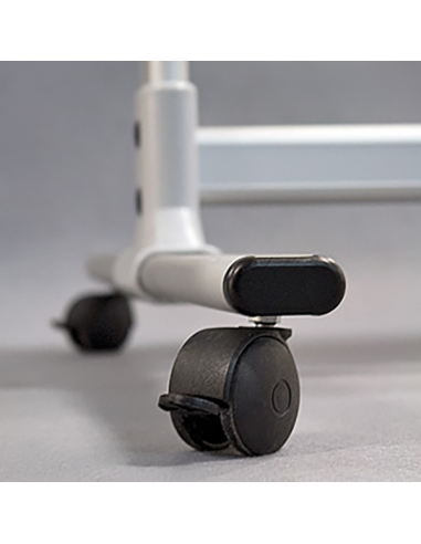 Tableau Blanc 2x3 Magnetique Double Face Pivotant / 90 x 120 cm