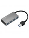 Hub USB SANDBERG 133-88 USB 3.0 4 Port - Gris