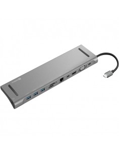 Station d'accueil SANDBERG Dock USB-C 10 IN 1 (136-31)