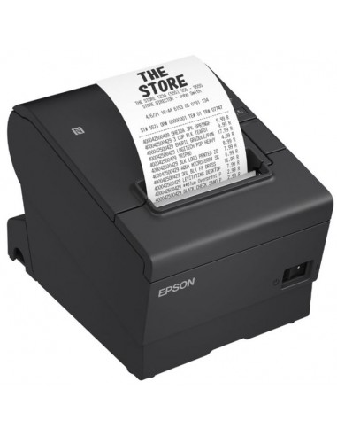 Imprimante de Ticket EPSON TM-T88VII Réseau - Noir (C31CJ57112)