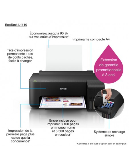 Epson L1110 prix Tunisie Epson L1110 prix Tunisie