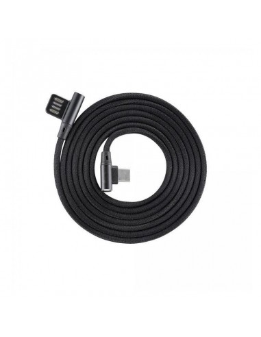Câble USB-C 90 degrés SBOX noir