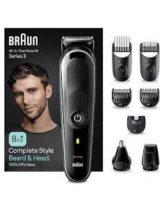 Tondeuse cheveux : Braun 8 en 1 chez oxtek 2