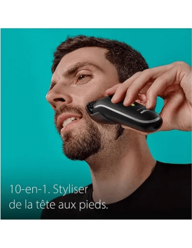 Tondeuse cheveux Tunisie : Braun (10 en 1 ) chez oxtek