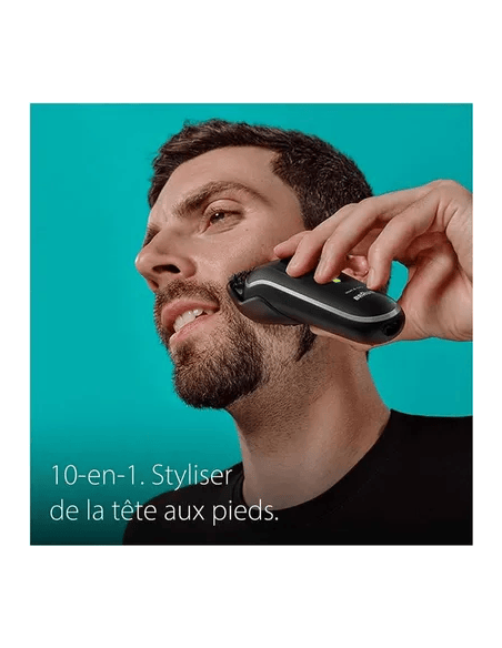 Tondeuse cheveux Tunisie : Braun (10 en 1 ) chez oxtek