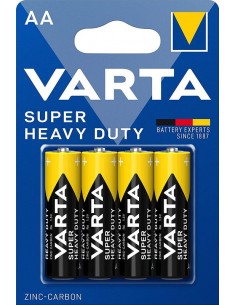 4x Zinc Carbon Varta...