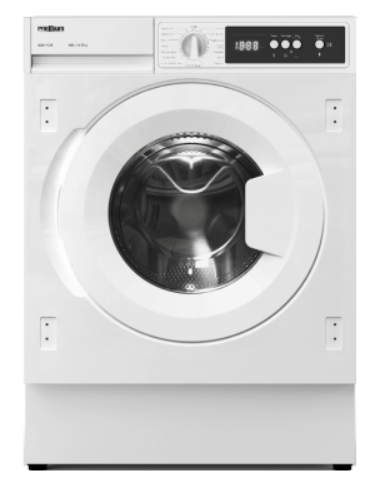 Machine à laver Encastrable PREMIUM R 8 KG - Blanc