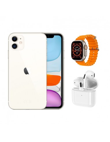 Apple - iPhone 11 - 64 Go - MWLU2ZD/A - Blanc - iPhone - Rue du