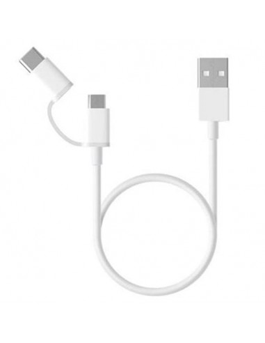 Cable de charge Xiaomi 2 en 1 micro...