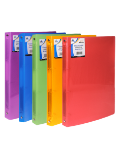 Classeur en PP à 4 anneaux...