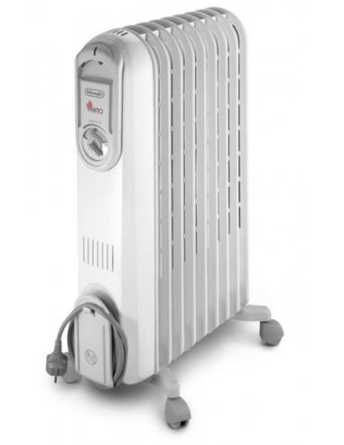 Radiateur bain d'huile DELONGHI V551225 12 Eléments Blanc