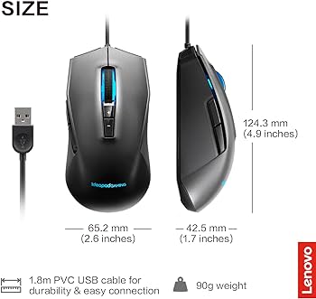 Souris RVB Lenovo LOQ M100