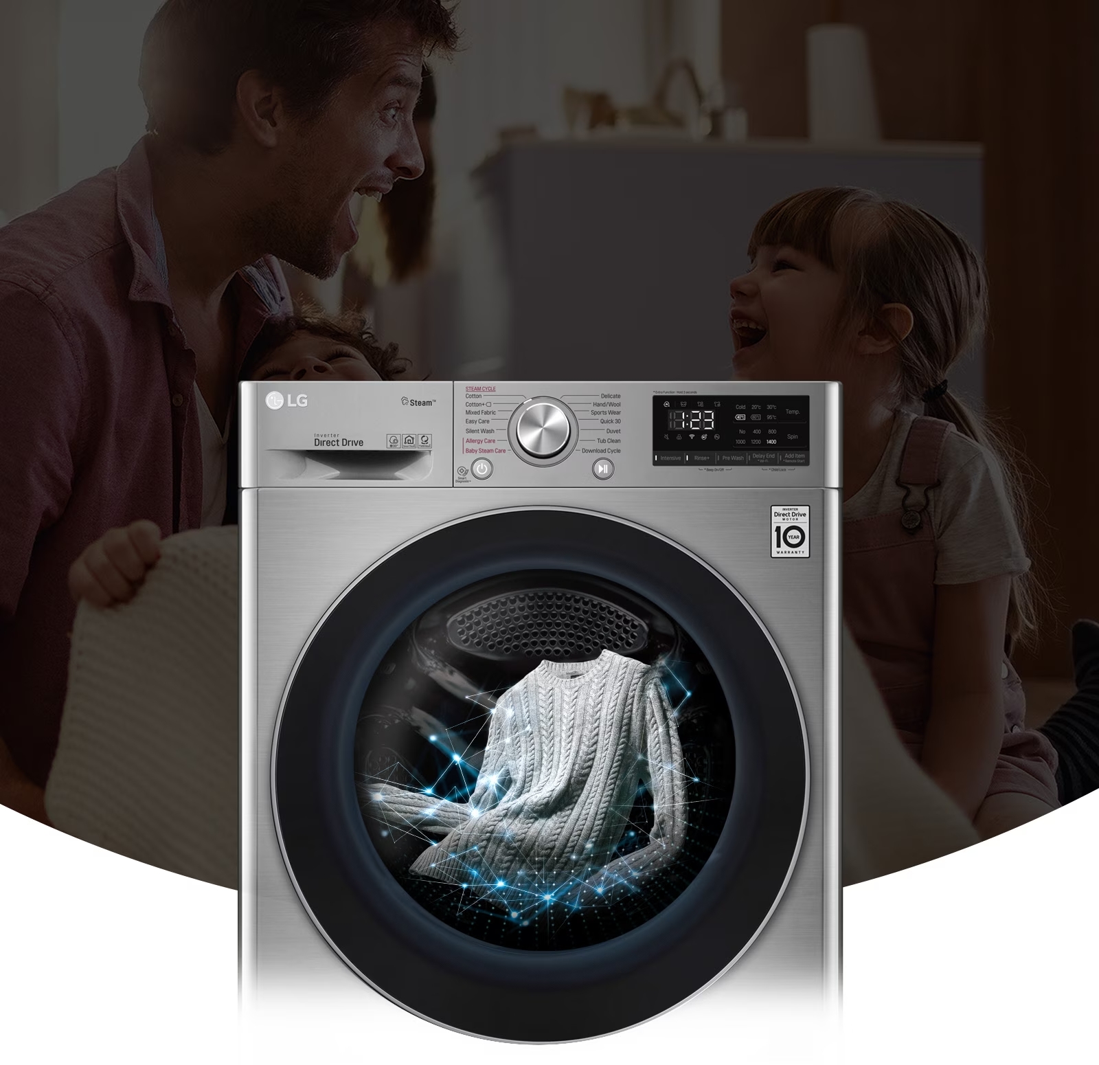 lave-linge, le LG Vivace