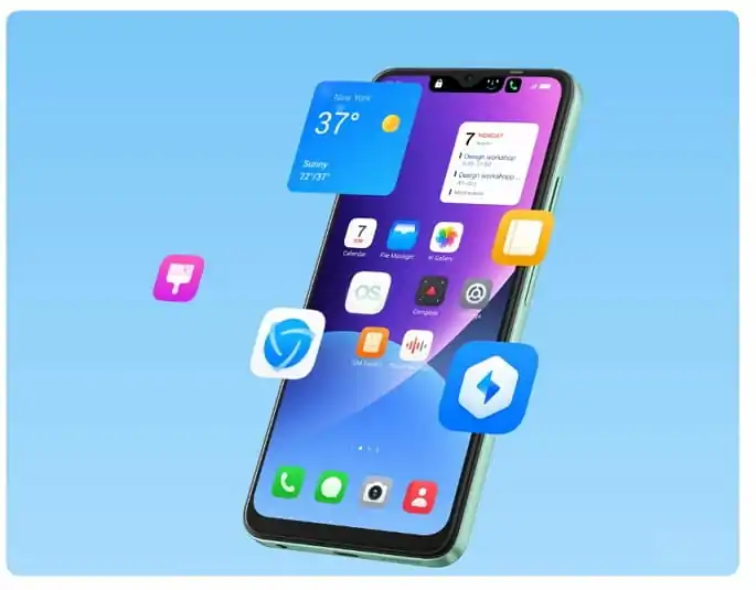 Smartphone ITEL AWESOME A70 - VERT