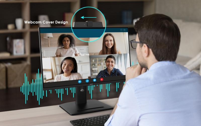 Moniteur MSI PRO MP275QPDG pour usage professionnel
