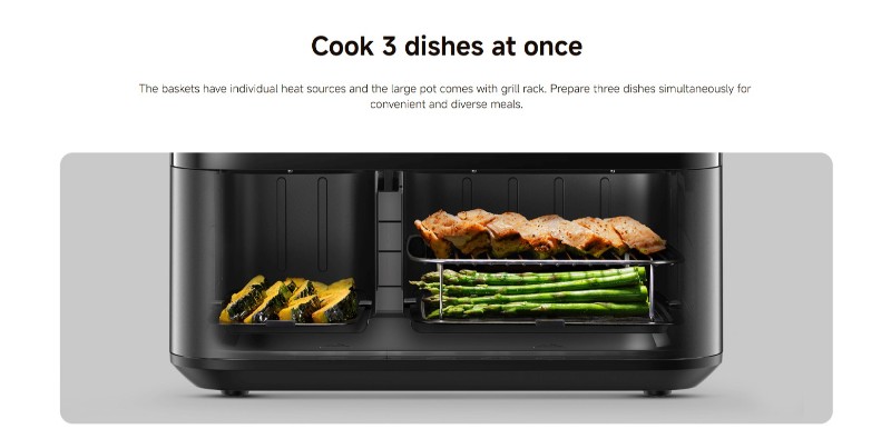 Air Fryer Xiaomi programmable et connectée 10L