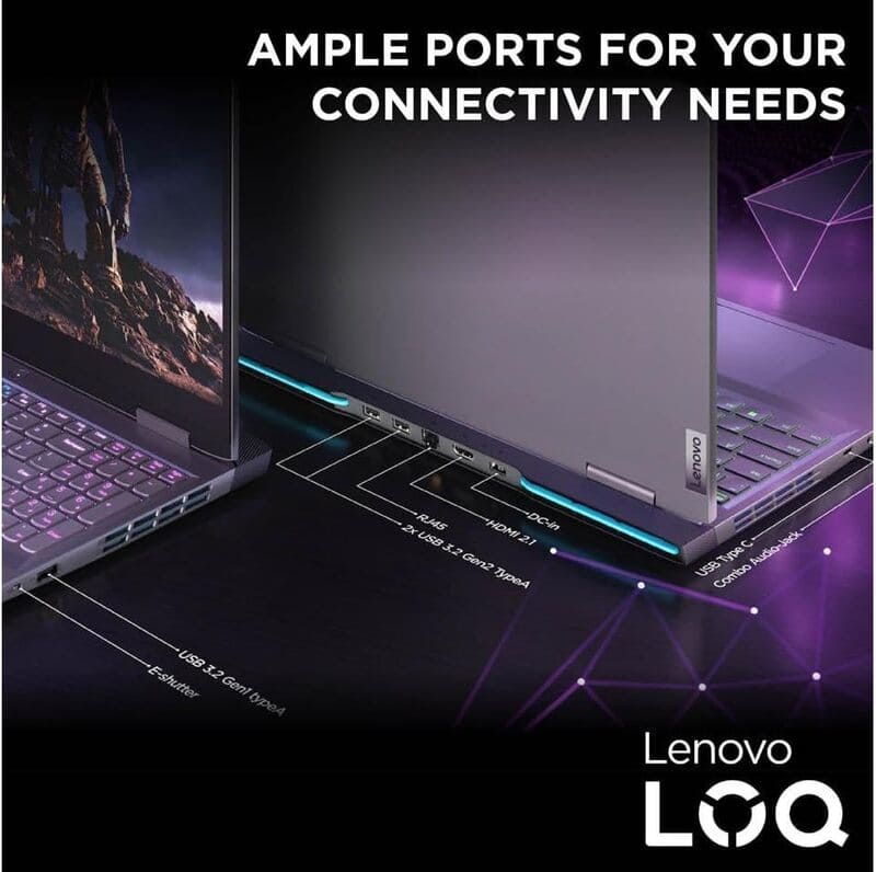PC Portable Gamer LENOVO LOQ I7-13650HX ecran 144Hz PC Portable Gamer LENOVO LOQ I7-13650HX ecran 144Hz