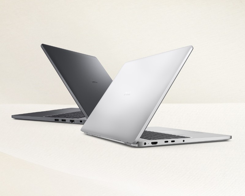 Laptop Dell Pro 16 Ultra 5 côté ports HDMI USB-C et USB-A