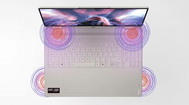 Lenovo Yoga 7 2-in-1 14AKP10 design convertible 360 degrés
