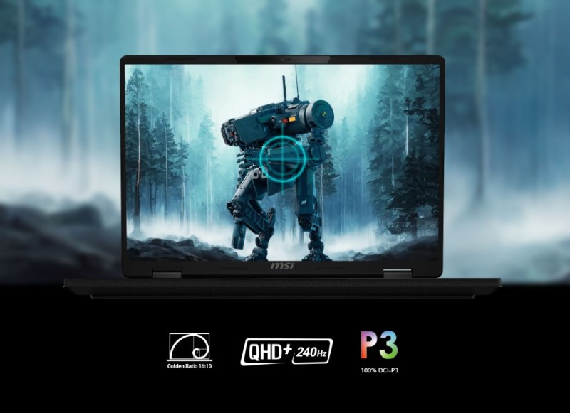 MSI Crosshair 18 HX AI PC portable gamer écran 18 pouces QHD+