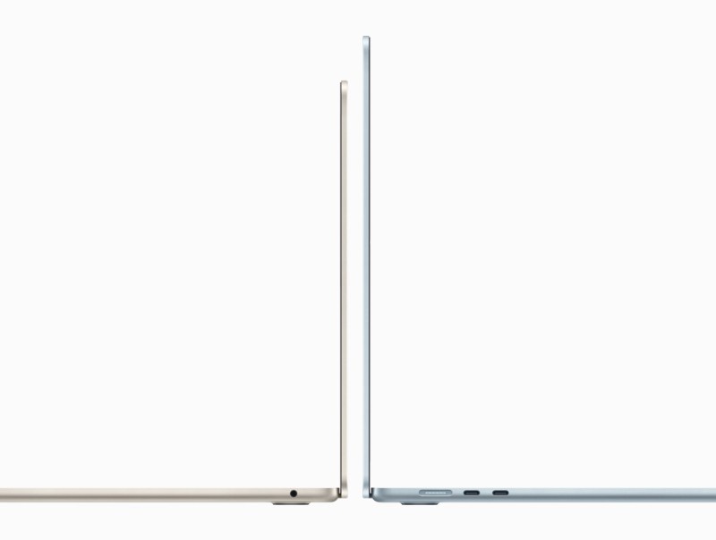 Portable Apple MacBook Air M4 aluminium design élégant couleur Silver