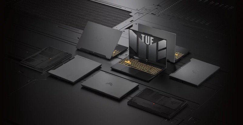 RTX 3050 laptop performance gaming ASUS TUF F16